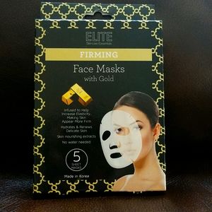 Firming Face Mask with Gold